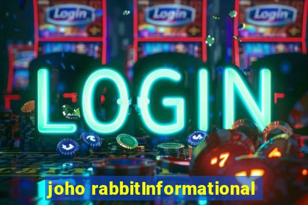 joho rabbitInformational